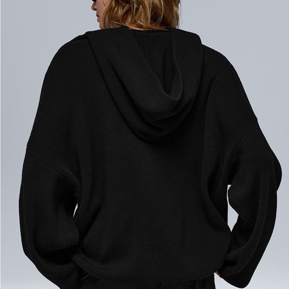 Limited Edition ALO Yoga Scholar Hooded Sweater - Picture 3 of 5